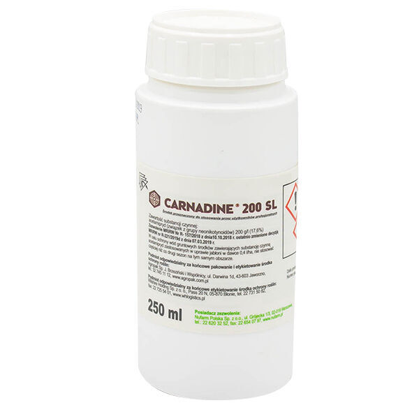 new Nufarm Carnadine 200 Sl 0,25l insecticide