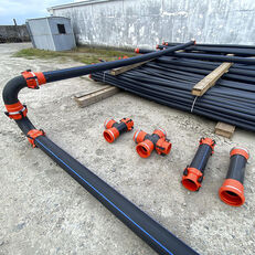 new Труби ПЕ для поливу 75, 110 ,160мм (6, 8, 10 атм), 6 м, швидкозб irrigation hose