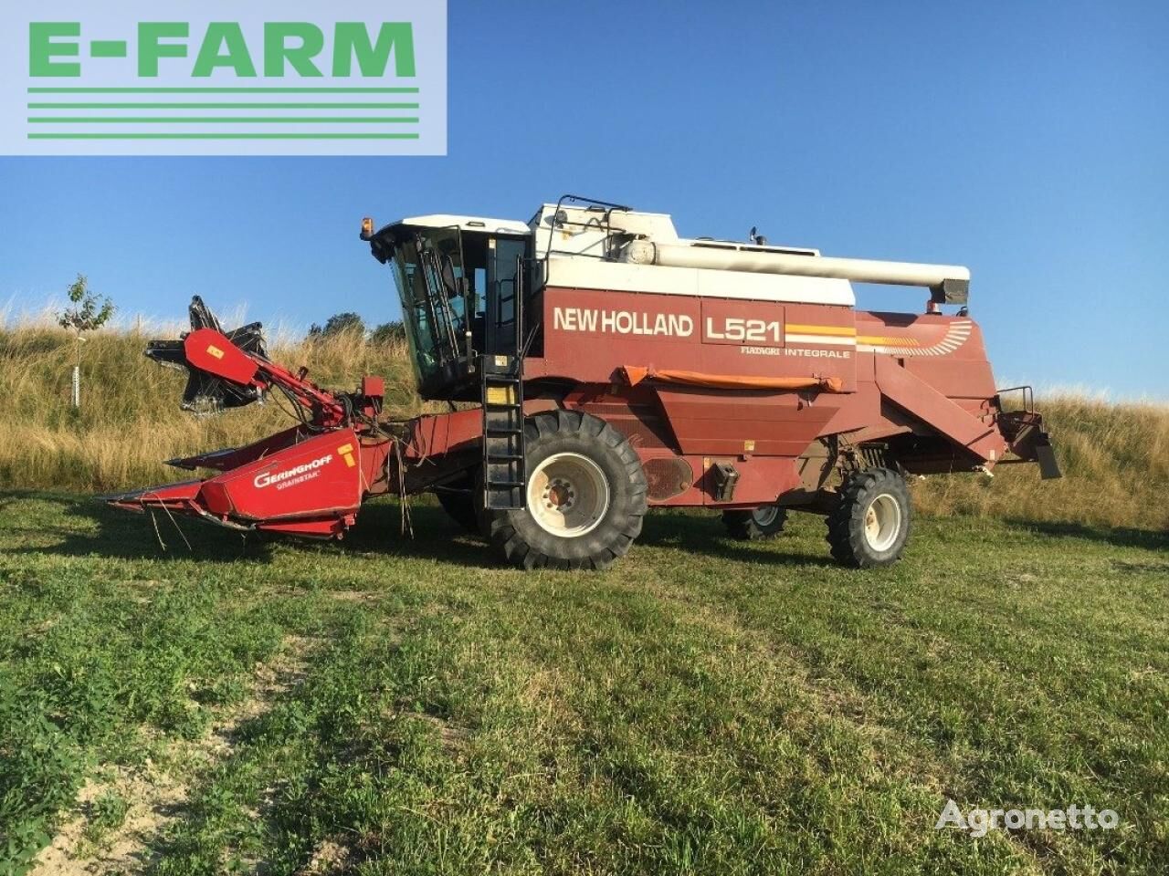 l521 intergrale fiatagri laverda grain harvester