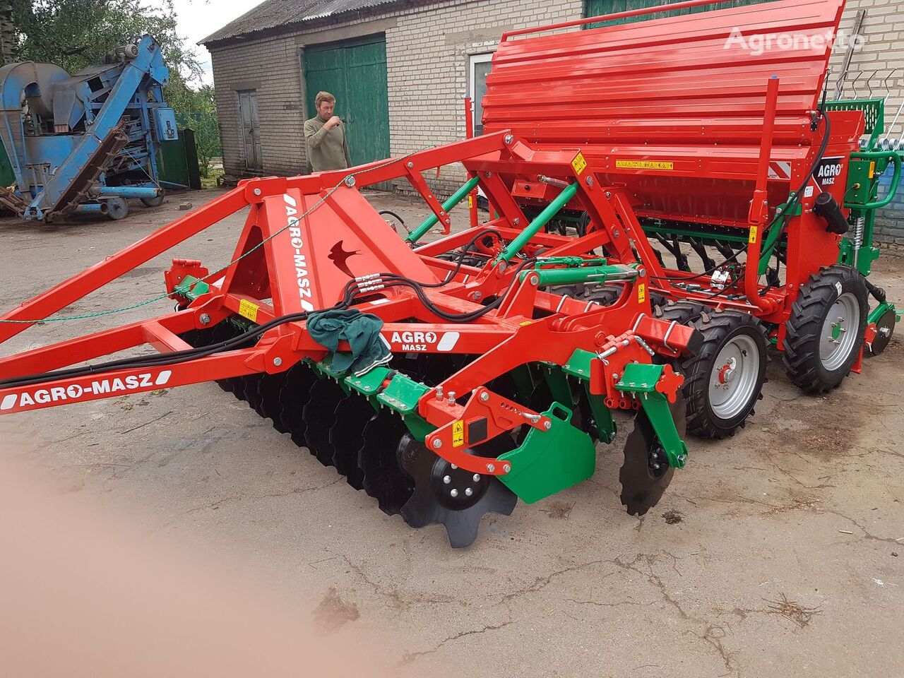 new Agro-Masz Sivalka, kompleks pid traktor na 100 k.s.!!! mechanical seed drill
