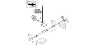 5193854 gearbox gear for New Holland T6010 wheel tractor