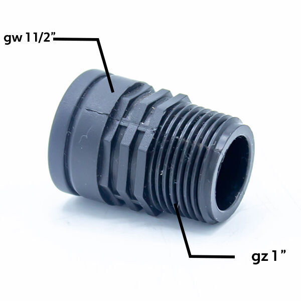 Nypel Redukcyjny 1.1/2\" X 1 \" other operating parts for irrigation machine