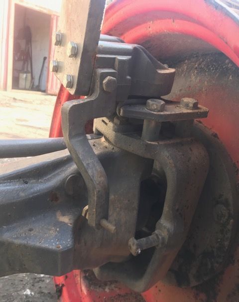 x 711 steering knuckle for Fendt wheel tractor