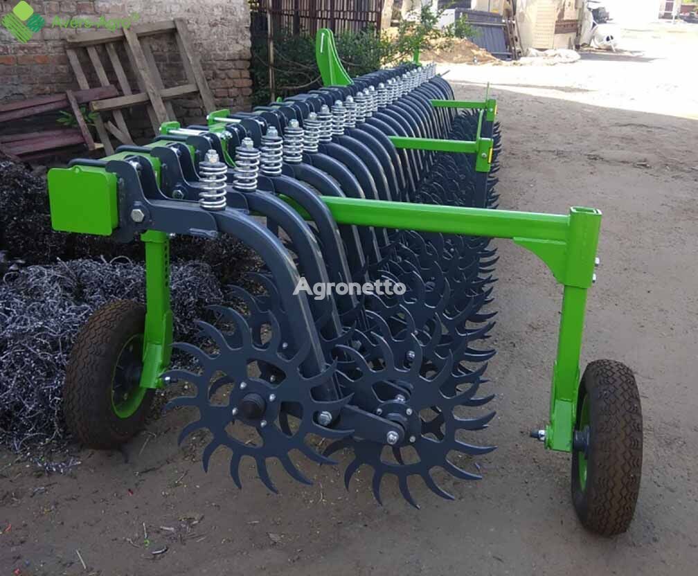 new Harrow rotary Green Star 5.8 m with solid tools, solid frame wit power harrow