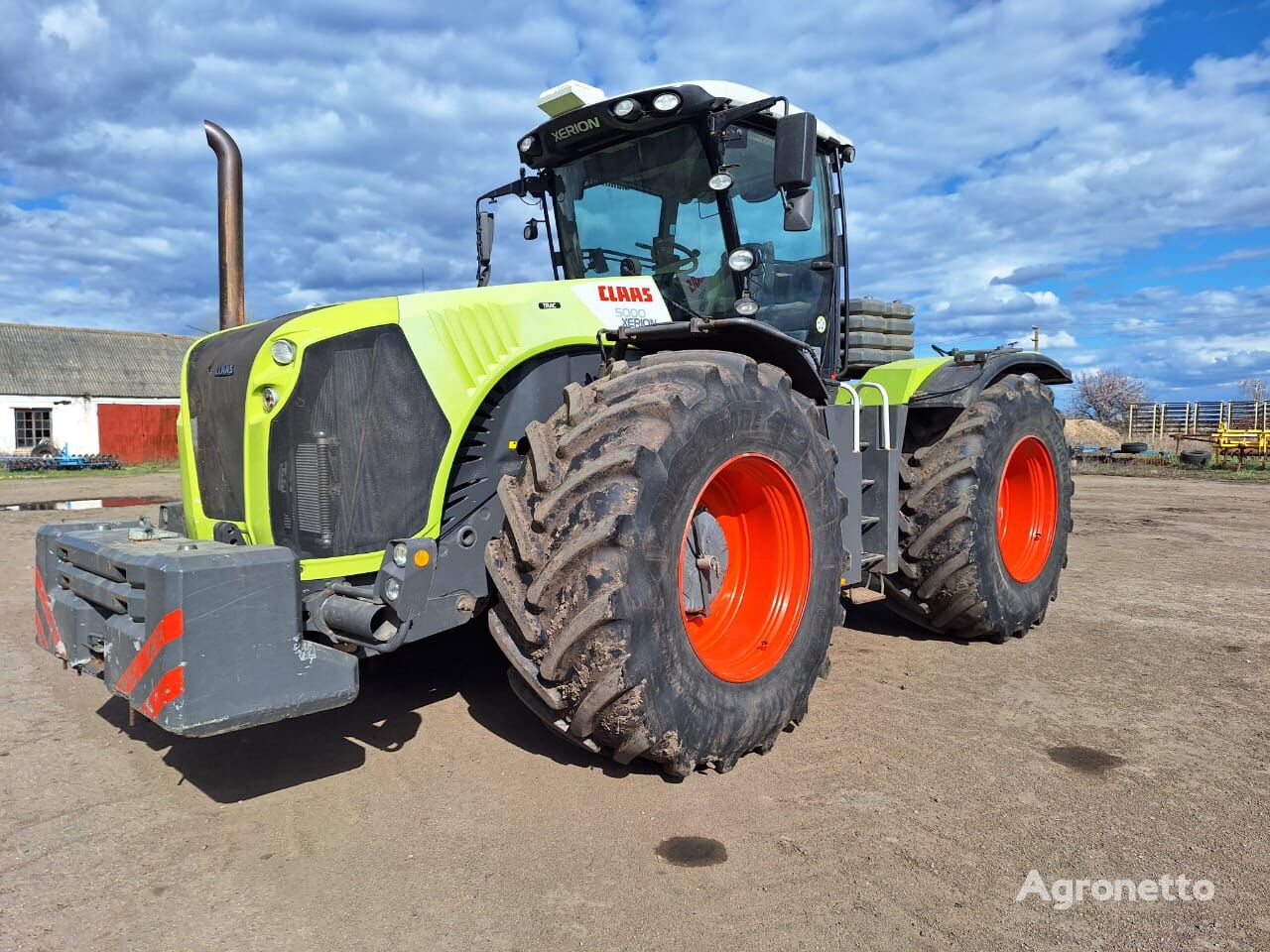 Claas Xerion 5000 wheel tractor